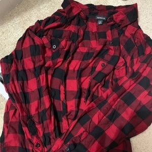 Plaid button up